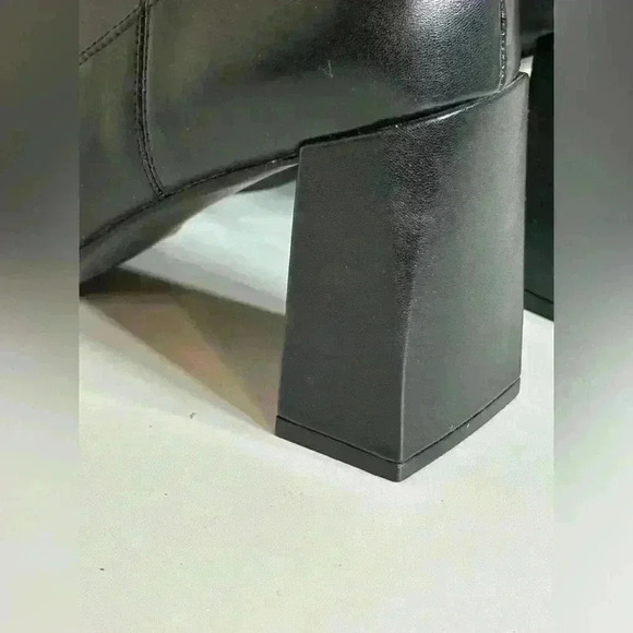 Open Edit Briar Over The Knee Boots Block Heel Goth Winter Club Size 9 New - Picture 10 of 11